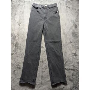 Madewell The Perfect Vintage Straight Jean Women's Size 27 Gray